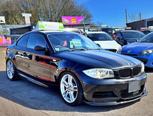 2008 bmw m135i price: £8,995 year: 2008 mileage: 78,000 engine: 3.0 petrol colour: black doors: 3drs body: hatchback more info...... photo